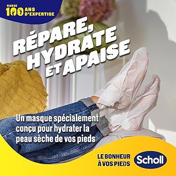 Masque Pieds Nourrissant Huile Coco