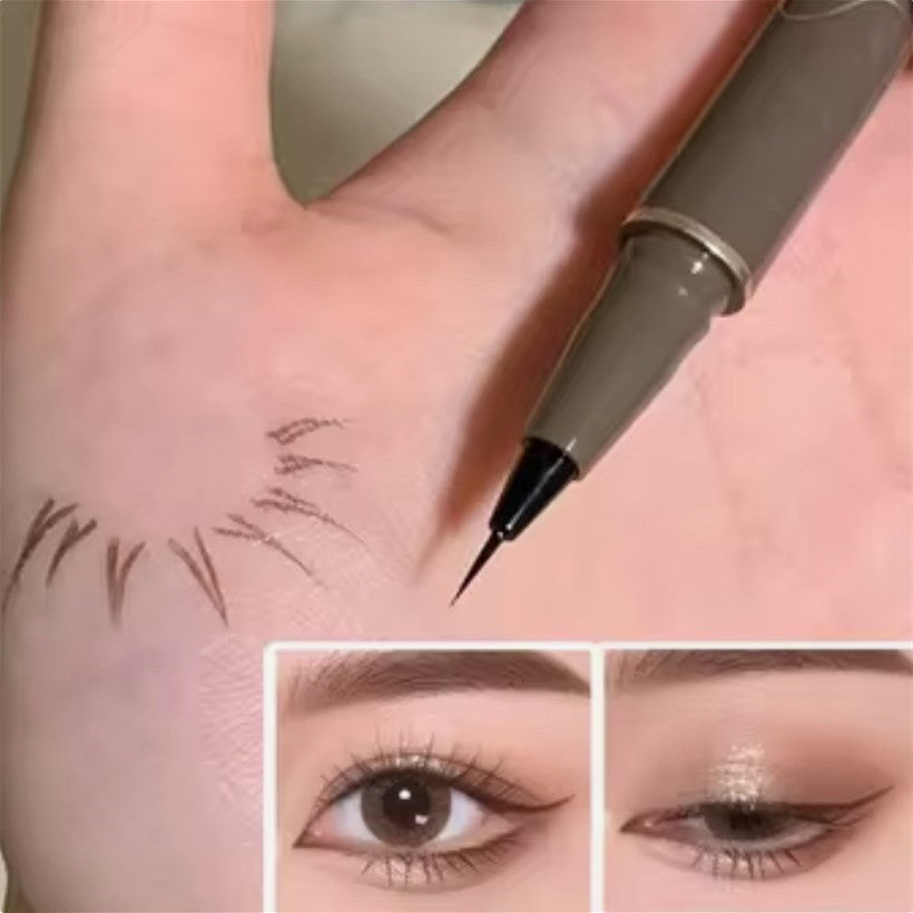 Stylo Eyeliner Ultra Fin – Noir &amp; Marron Imperméable