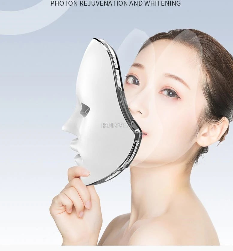 Masque Facial LED 7 Couleurs – Thérapie Photon