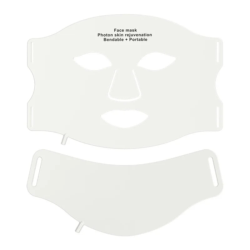 Masque LED 7 Couleurs Visage &amp; Cou Sans Fil