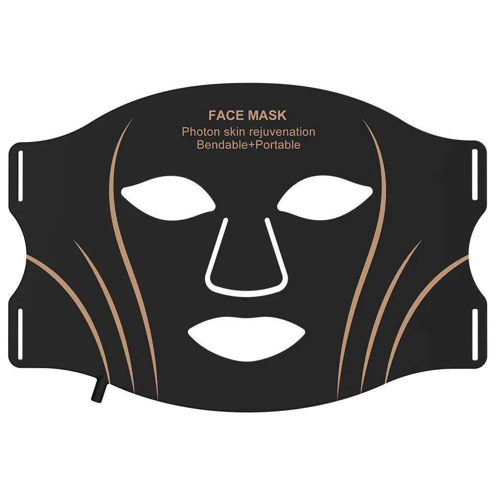Masque LED 7 Couleurs Visage &amp; Cou Sans Fil