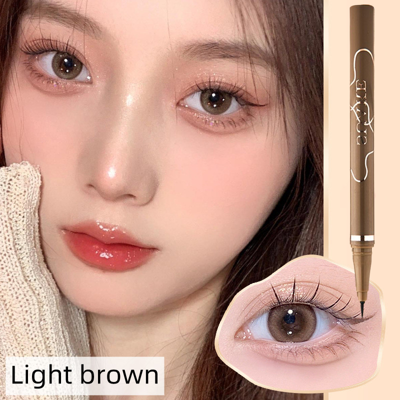 Stylo Eyeliner Ultra Fin – Noir &amp; Marron Imperméable