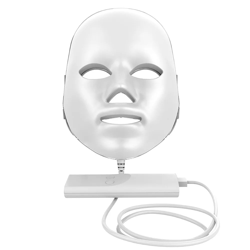 Masque Facial LED 7 Couleurs – Thérapie Photon